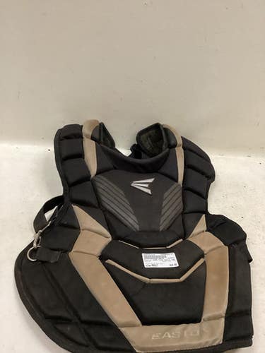Used Easton Game Time Catchers Chest Protector Black And Grey Adult 11725-s000503316