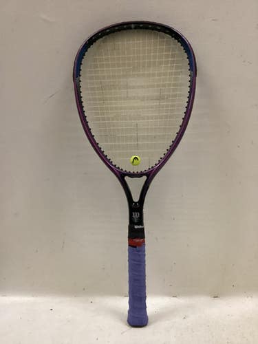 Used Wilson Sledge Hammer 3.8 Adult Tennis Racquet Purple 4 1 2" 11725-s000503349