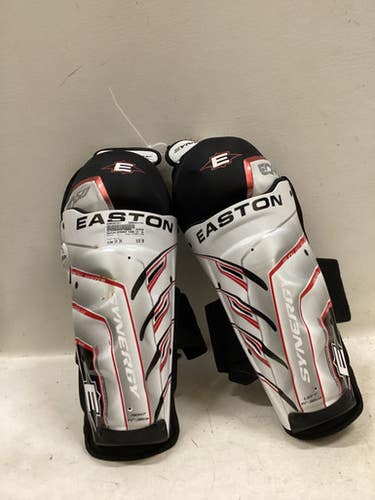 Used Easton Synergy Eq50 Senior Shin Guards White 14" 11725-s000503351
