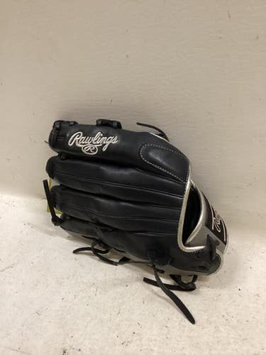 Used Rawlings Ec1225-6b Bb Sb Glove Rh Throw Black And Silver 12 1 4" 11725-s000503464