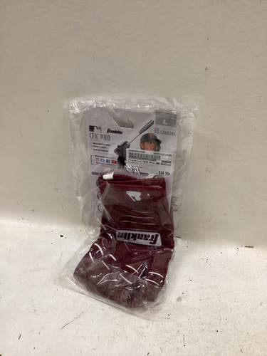 Used Franklin Bb Sb Batting Gloves Maroon Lg 11725-s000503459