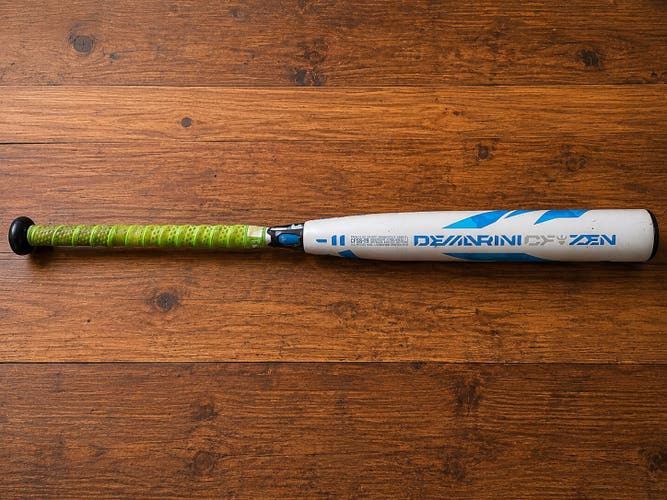 2019 DeMarini CF Zen Composite Bat (-11) 17 oz 28" (Used)