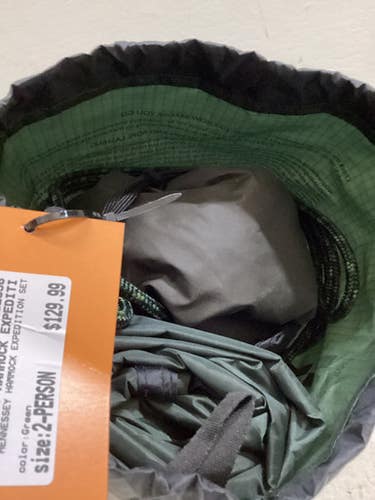Used Hennessey Hammock Expedition Set 1 & 2 Man Tent Green 2-person 11725-s000500747