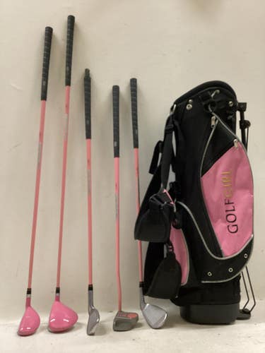 Used Golf Girl Jr Package Set Lh Pink 6 Piece 11725-s000502991