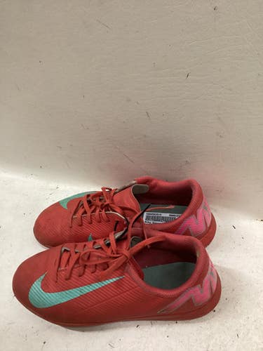 Used Nike Soccer Indoor Shoes Red Junior 01 11725-s000503514