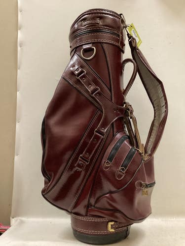 Used Miller Staff Bag Mens Cart Bag Maroon 11725-s000503595