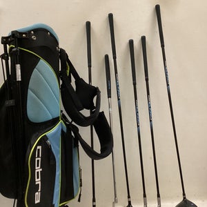 Used Cobra King Jr Jr Package Set Rh Black And Orange 8 Piece 11725-s000503609