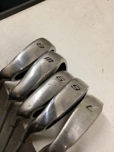 Used Top Flite Stainless Mens Iron Set Lh 4i-pw 11725-s000503639