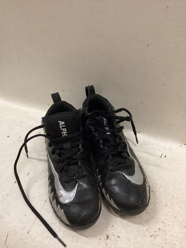 Used Nike Alpha Bb Bb Sb Cleats Black And Silver Junior 03 11725-s000503667