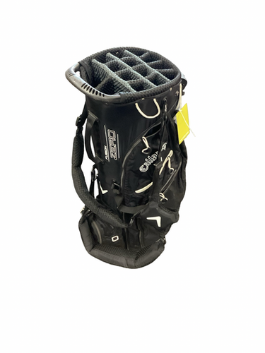 Used Callaway Fusion Zero Mens Stand Bag Black 11613-s000184552