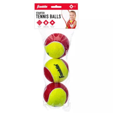 New Red Starter Tennis Ball 3pk 11347-fra53967