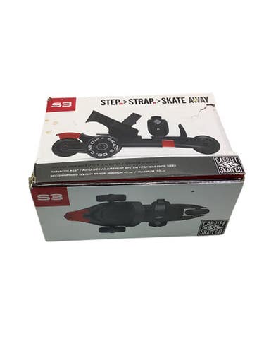 Used Cardiff Skates Senior Roller Quad Skates Black Adjustable 11347-s000239921