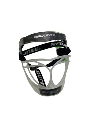 Used Rawlings Face First Bb Sb Fielders Mask White Sm 11347-s000240773