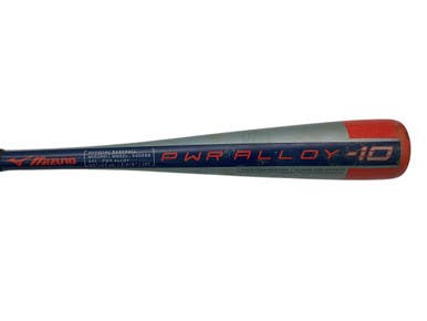 Used Mizuno Pwr Alloy Bb Sb Usa 2 5 8 Bat Royal Red Grey 27" 11347-s000248786