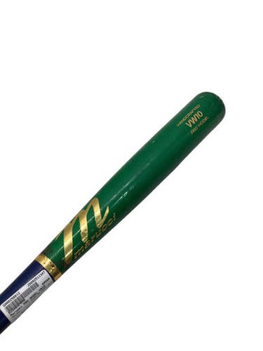 Used Marucci Pr Model Vw10 Bb Sb Wood Bat Navy Blue And Lime 33" 11347-s000256612