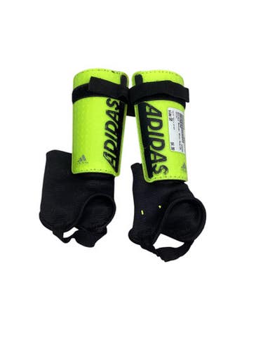 Used Adidas Soccer Shin Guards Junior Kelly Green Sm 11347-s000256778
