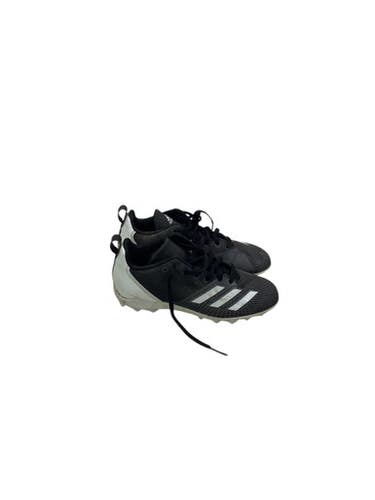 Used Adidas 3 Black Stripe Bb Cleats Bb Sb Cleats Black Junior 04.5 11347-s000247186