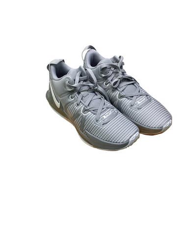 Used Nike Basketball Shoes M Grey Senior 10 11347-s000270971