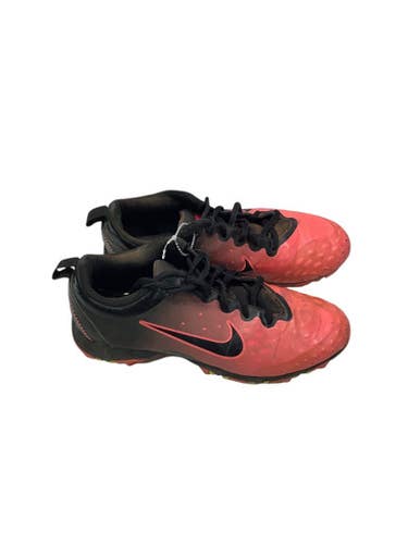 Used Nike Fastflex Bb Sb Cleats Black And Pink Junior 05 11347-s000242803