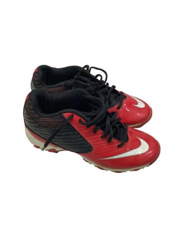 Used Nike V Shark Bb Sb Cleats Red Junior 02.5 11347-s000253740