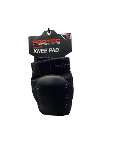 Used Pro-tec Skateboard Kneepads Black Md 11347-s000255484