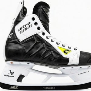 One of a kind!! Black/White 2026 Graf Ultra G7 Hockey Skates Wide Width Pro Stock 7.5.
