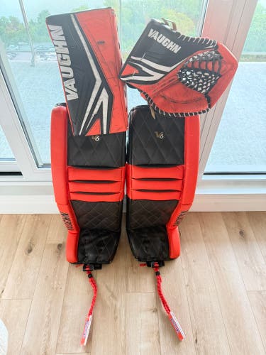 34" 2024 Vaughn Velocity V6 Regular Goalie Full Set (Used)