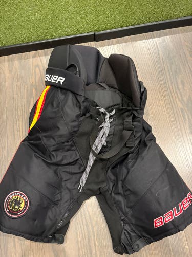 Men's Senior Small Bauer Custom Pro Hockey Pants NAHL Pro Stock (Used)