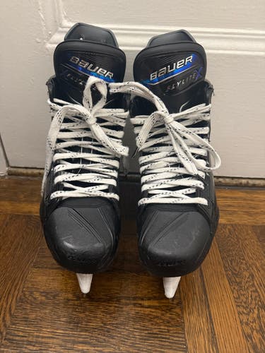 Black/White 2025 Bauer Vapor Flylite Hockey Skates 9.5 (Used)