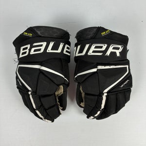 Used 13" Bauer Vapor Hyperlite Hockey Gloves - Black