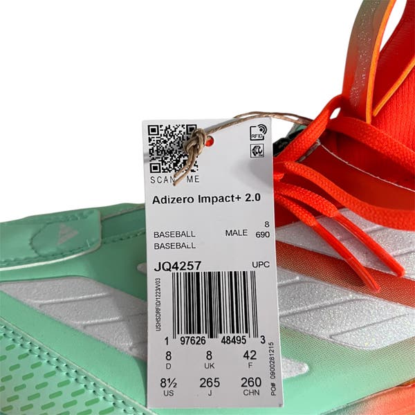 Adidas Adizero Impact+ 2.0 Candy Pack Metal Baseball Cleats  display picture 2