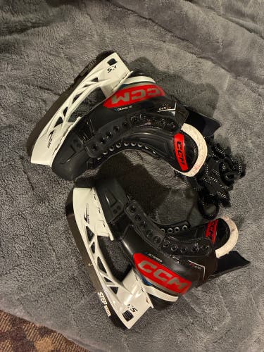 CCM JetSpeed FT670 Skates Size 7 R with STEP BLACKSTEEL