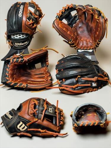 Wilson A2000 RH Infield Baseball Glove 11.25" (Used)
