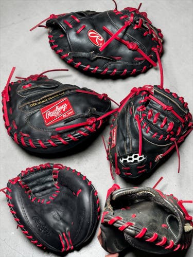 Rawlings Heart of the Hide RH Catcher's Baseball Glove 34" (Used)
