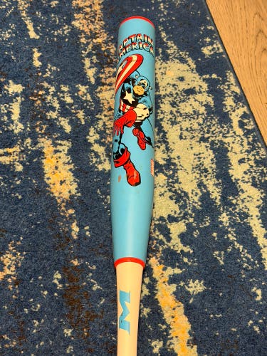 Miken Marvel Captain America USSSA Slowpitch Softball Bat 26oz