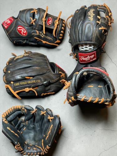 Rawlings Heart of the Hide RH Infield Baseball Glove 11.25" (Used)