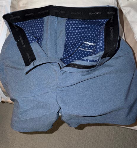 Bonobos Light Blue Golf Shorts - 34, 7” (Hardly Used)