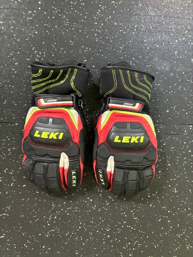 Red Small / Medium Adult Unisex Leki Gloves (Used)