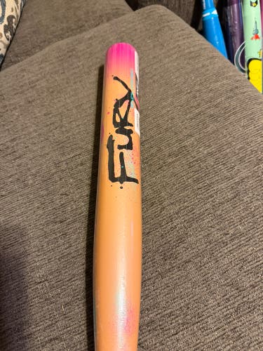 Axe Fury Flared Knob 1-piece Endload Slowpitch Softball Bat 26oz New