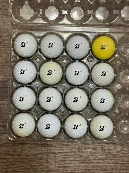 16 Bridgestone Tour B RXS Golf Balls - 5A/4A Condition
