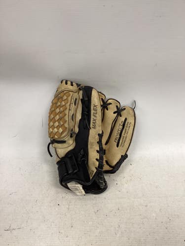 Used Mizuno Powerclose Bb Sb Glove Rh Throw Beige 11" 11851-s000048190