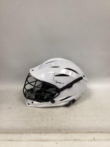Used Stx Rival Jr Lacrosse Helmet White Sm 11851-s000048150