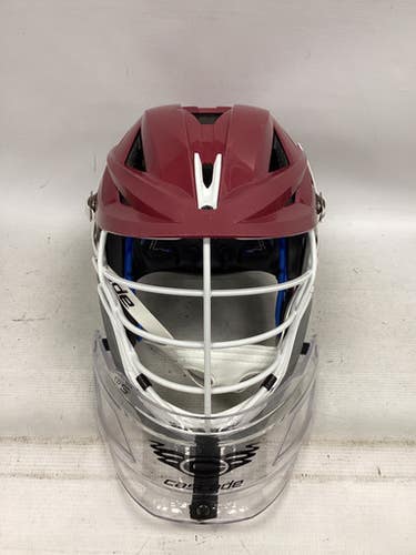 Used Cascade Xrs Lacrosse Helmet Maroon One Size 11851-s000048142