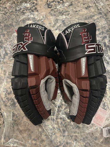 Official Boys’ Latin lacrosse issued STX Surgeon RZR2 Lacrosse Gloves (New)