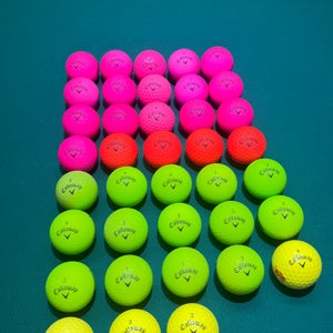 Callaway Balls 38 Pack (3 Dozen +2 ) (New)