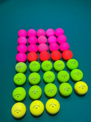 Callaway Balls 36 Pack (3 Dozen) (New)