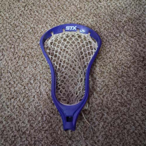 STX Lacrosse Head - Blue, Strung & Ready to Play, Excellent Condition