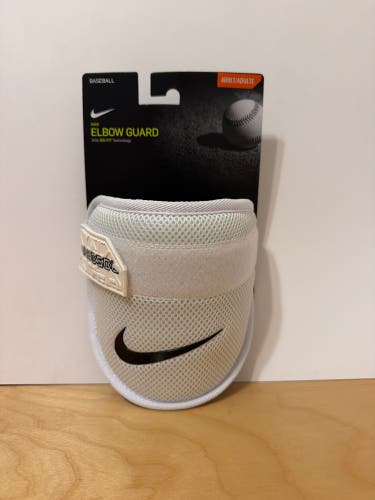 White Nike Elbow Guard Adult Size (New)