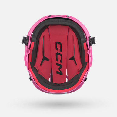 New Ccm Tacks 70 Helmet Cage Combo Pink One Size 11851-ccmht70cjrpk