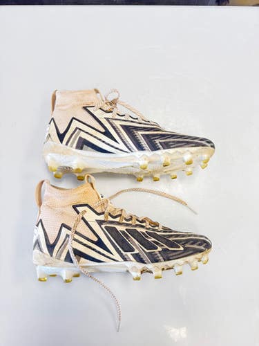 Used Adidas Adult Fb Cleats White Senior 10.5 11860-s000310887